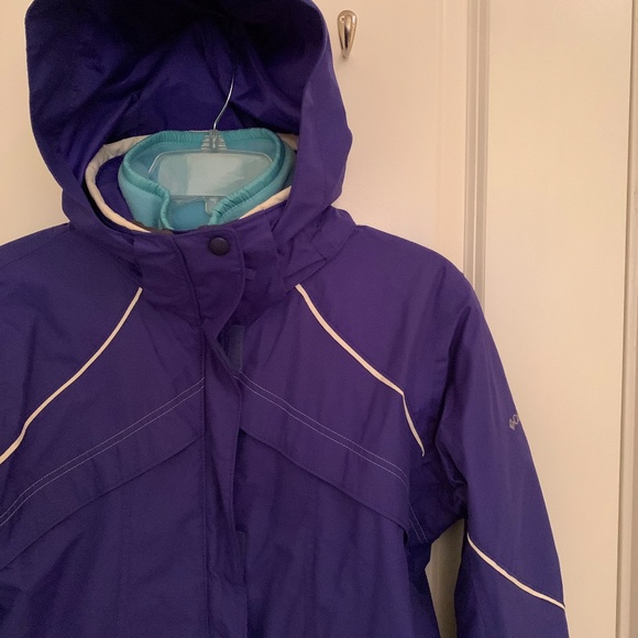 Columbia Youth Interchange Waterproof Bugaboo Jacket Size 14/16 - Picture 3 of 15